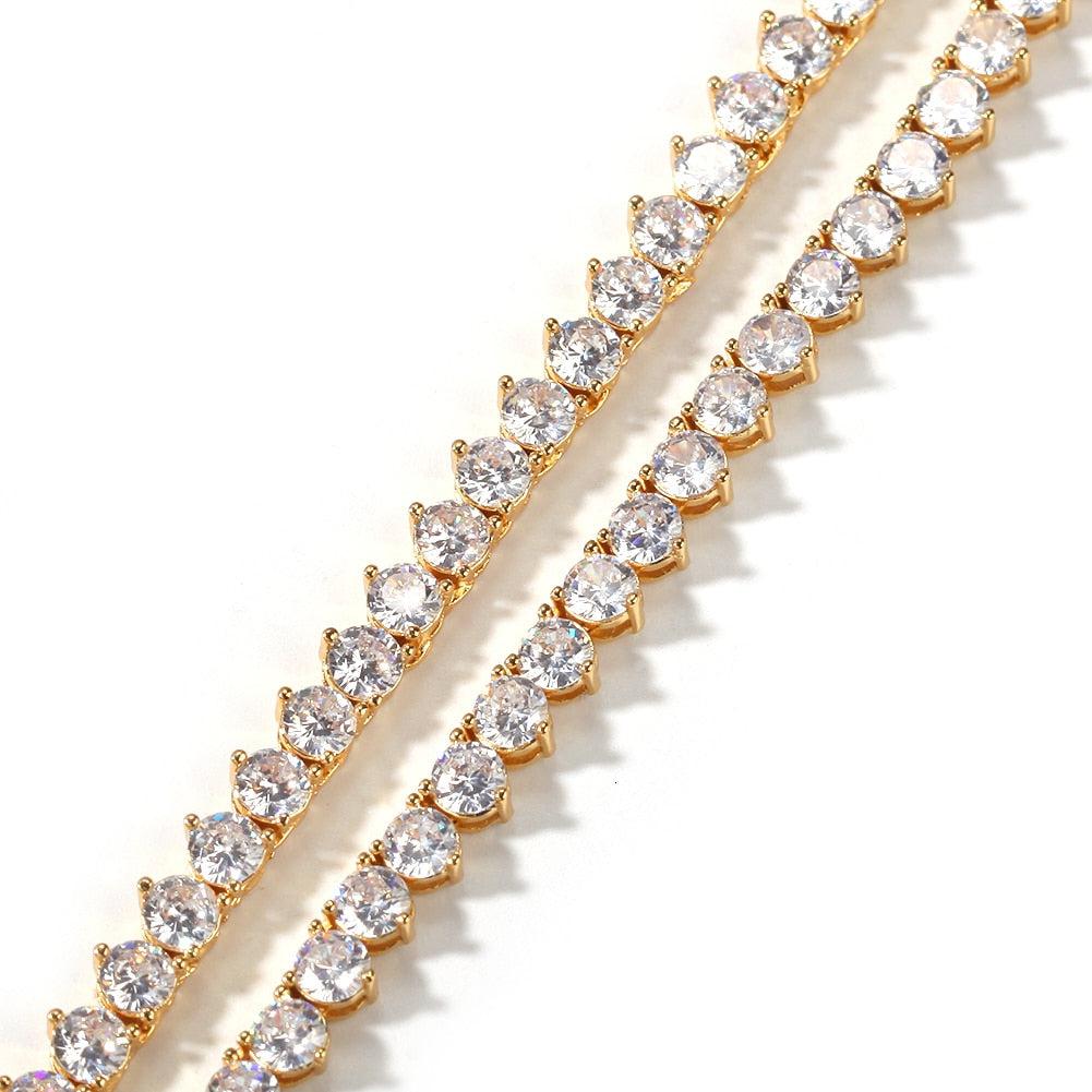 3 PRONG TENNIS CHAIN