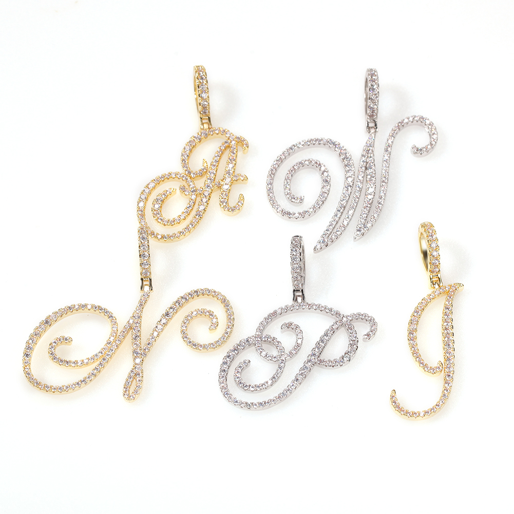 Cursive Initial (Letter Pendant Only)