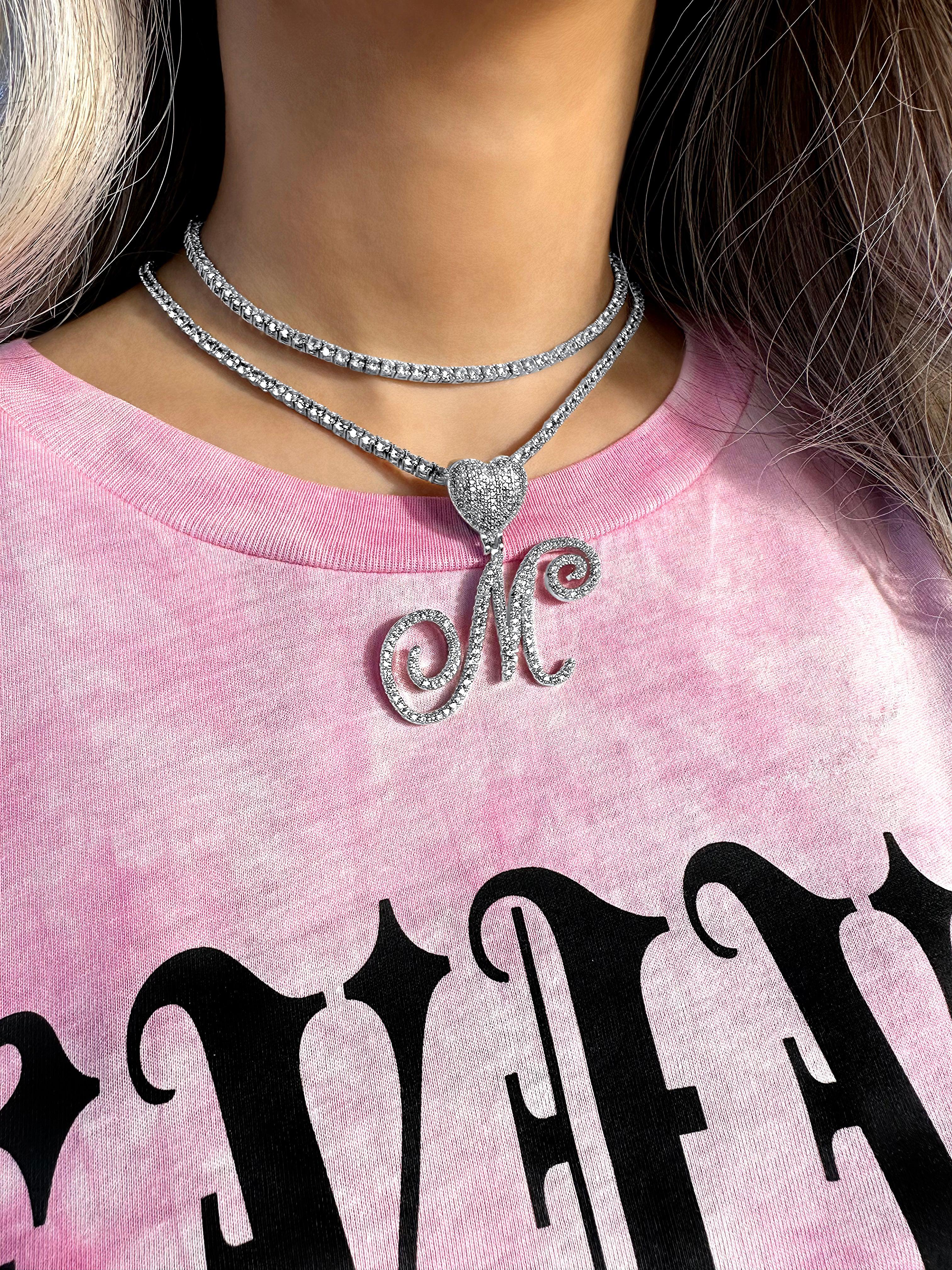 Cursive Initial Necklace