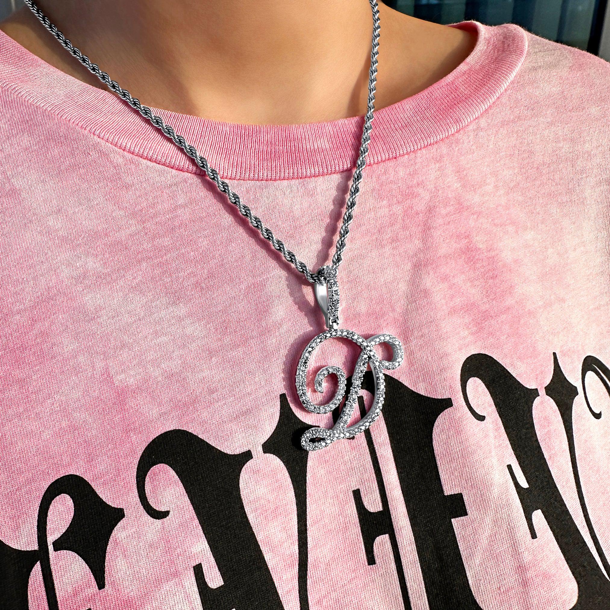 Cursive Initial Necklace
