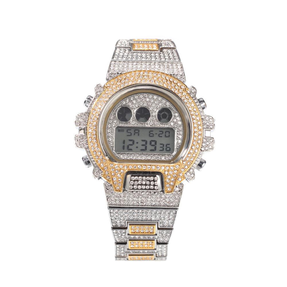 Iced Down Digital Watch