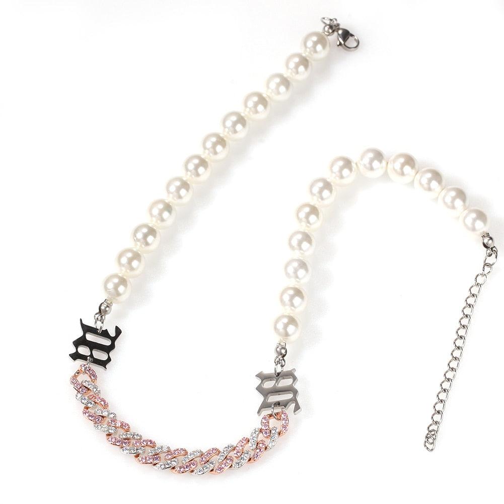 Icy Chain Pearl necklace
