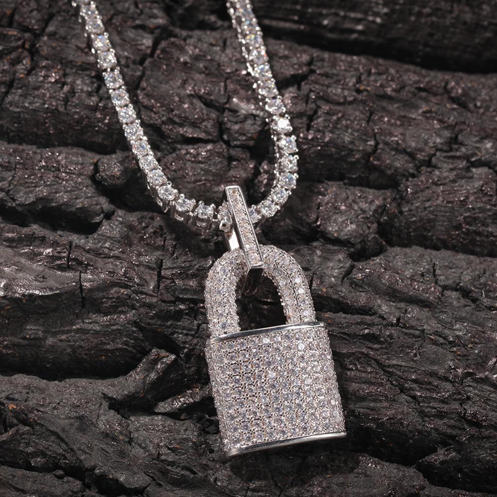 Locked-In Padlock Necklace