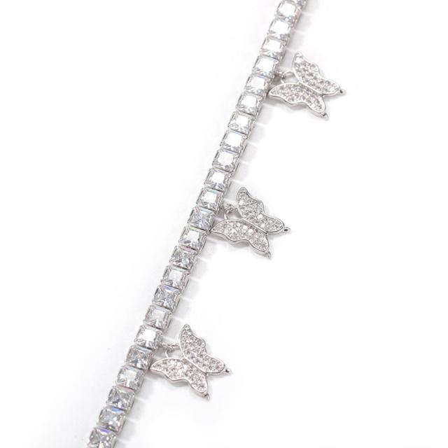 Mini Butterfly Tennis Anklet