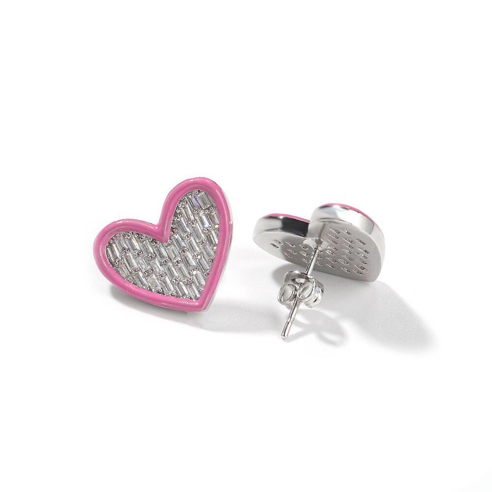 PINK HEART JEWELRY SET
