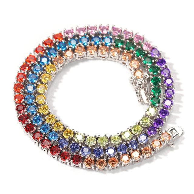 RAINBOW TENNIS CHAIN