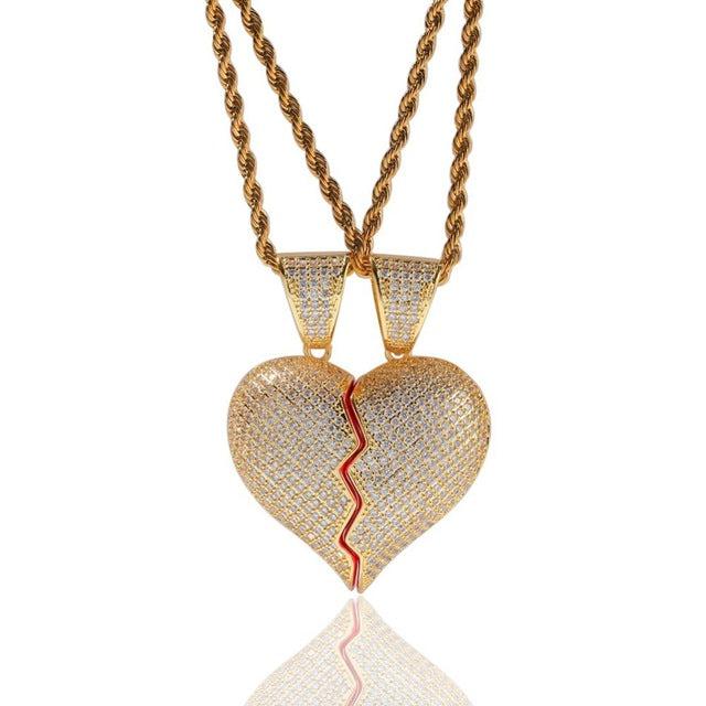 Together Forever Half Heart Necklace