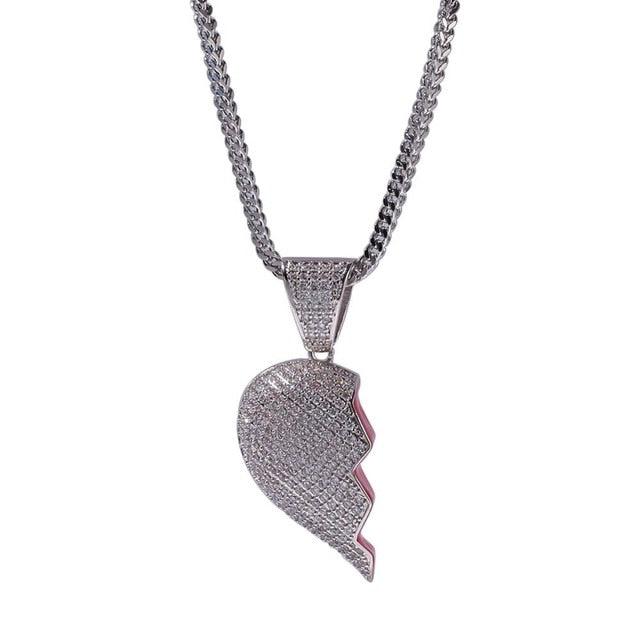 Together Forever Half Heart Necklace